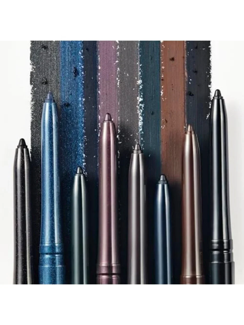 Long-Lasting Waterproof Eyeliner Pencil with Built-In Sharpener - Smudge-Proof